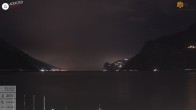 Archived image Webcam Lake Garda: Torbole 21:00