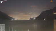 Archiv Foto Webcam Gardasee - Torbole 23:00