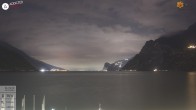 Archiv Foto Webcam Gardasee - Torbole 01:00