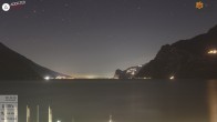 Archiv Foto Webcam Gardasee - Torbole 01:00