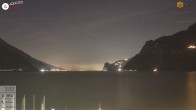 Archiv Foto Webcam Gardasee - Torbole 23:00