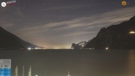 Archiv Foto Webcam Gardasee - Torbole 01:00