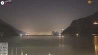 Archived image Webcam Lake Garda: Torbole 23:00