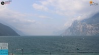 Archiv Foto Webcam Gardasee - Torbole 09:00