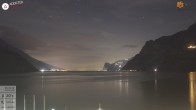 Archiv Foto Webcam Gardasee - Torbole 01:00