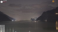 Archiv Foto Webcam Gardasee - Torbole 01:00
