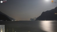 Archiv Foto Webcam Gardasee - Torbole 23:00