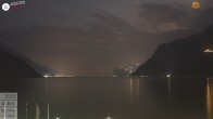 Archiv Foto Webcam Gardasee - Torbole 01:00