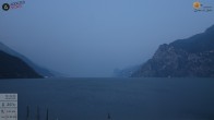 Archiv Foto Webcam Gardasee - Torbole 03:00