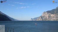 Archiv Foto Webcam Gardasee - Torbole 07:00