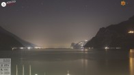 Archiv Foto Webcam Gardasee - Torbole 23:00