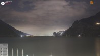 Archiv Foto Webcam Gardasee - Torbole 23:00