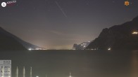 Archiv Foto Webcam Gardasee - Torbole 01:00