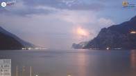 Archiv Foto Webcam Gardasee - Torbole 03:00