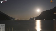Archiv Foto Webcam Gardasee - Torbole 23:00