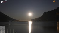 Archiv Foto Webcam Gardasee - Torbole 01:00