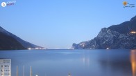 Archiv Foto Webcam Gardasee - Torbole 03:00