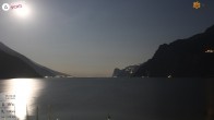 Archiv Foto Webcam Gardasee - Torbole 01:00