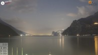 Archiv Foto Webcam Gardasee - Torbole 23:00