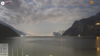 Archiv Foto Webcam Gardasee - Torbole 01:00