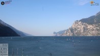 Archiv Foto Webcam Gardasee - Torbole 07:00