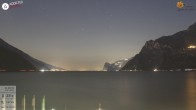 Archiv Foto Webcam Gardasee - Torbole 23:00