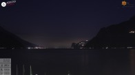 Archiv Foto Webcam Gardasee - Torbole 21:00