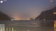 Archiv Foto Webcam Gardasee - Torbole 03:00
