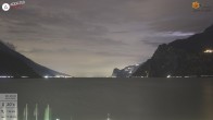 Archiv Foto Webcam Gardasee - Torbole 23:00