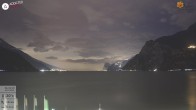 Archiv Foto Webcam Gardasee - Torbole 03:00