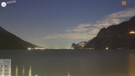Archiv Foto Webcam Gardasee - Torbole 03:00