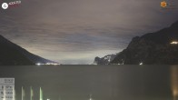 Archiv Foto Webcam Gardasee - Torbole 03:00
