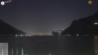 Archiv Foto Webcam Gardasee - Torbole 23:00