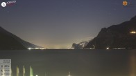 Archiv Foto Webcam Gardasee - Torbole 03:00