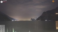 Archiv Foto Webcam Gardasee - Torbole 01:00