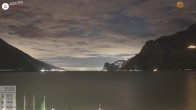 Archiv Foto Webcam Gardasee - Torbole 23:00