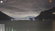 Archiv Foto Webcam Gardasee - Torbole 01:00