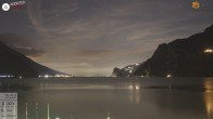 Archiv Foto Webcam Gardasee - Torbole 23:00