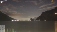 Archiv Foto Webcam Gardasee - Torbole 01:00