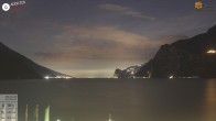 Archiv Foto Webcam Gardasee - Torbole 03:00