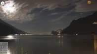 Archiv Foto Webcam Gardasee - Torbole 21:00