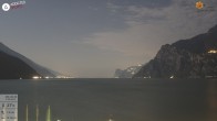 Archiv Foto Webcam Gardasee - Torbole 23:00