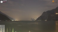 Archiv Foto Webcam Gardasee - Torbole 23:00