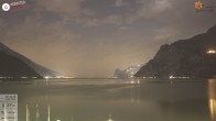 Archiv Foto Webcam Gardasee - Torbole 23:00
