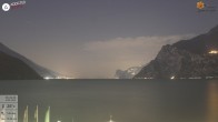 Archiv Foto Webcam Gardasee - Torbole 01:00