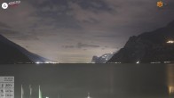 Archiv Foto Webcam Gardasee - Torbole 23:00