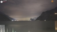 Archiv Foto Webcam Gardasee - Torbole 03:00
