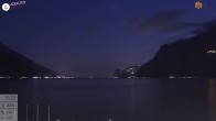 Archiv Foto Webcam Gardasee - Torbole 19:00