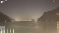 Archiv Foto Webcam Gardasee - Torbole 21:00