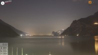 Archiv Foto Webcam Gardasee - Torbole 23:00